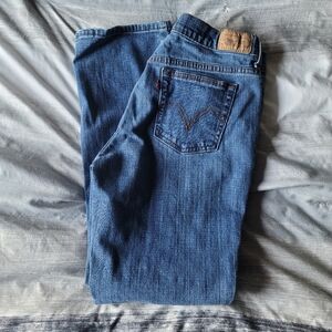 Levi Jeans 505 Straight Leg 10 Med